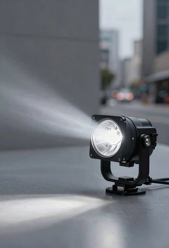 120 degree 120 lumen helmet side light