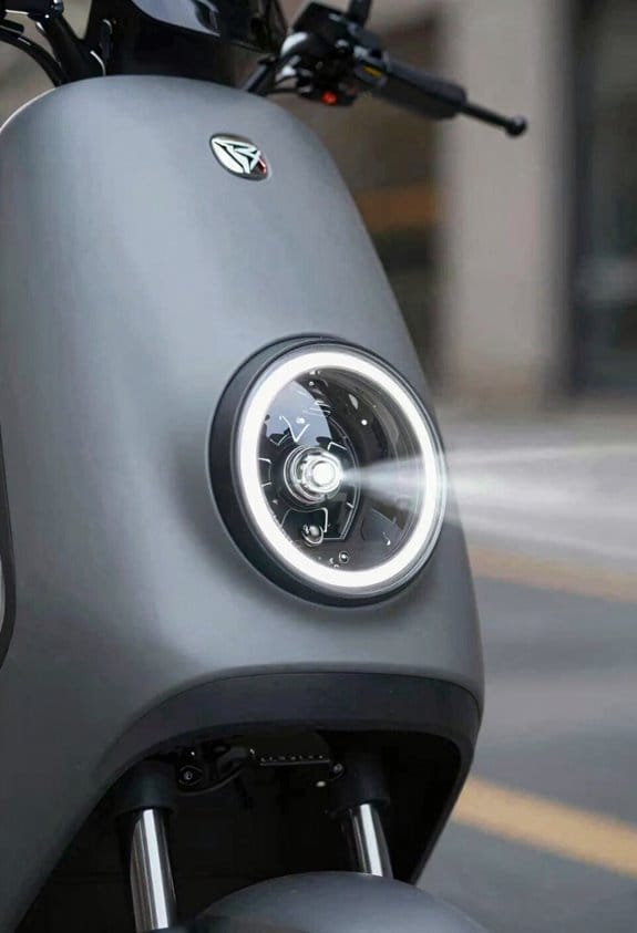 500 lumen durable led headlight