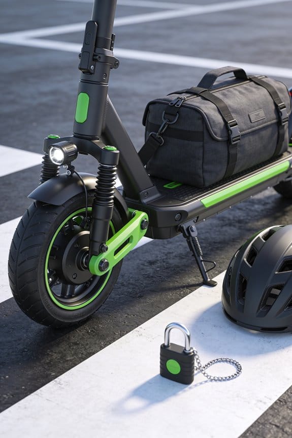 The Impact of Added Luggage Weight on E-Scooter Range and Suspension 1 added luggage reduces range