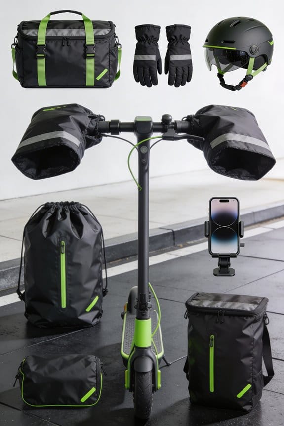 all season electric scooter accessories