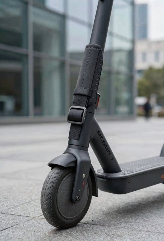 How Shoulder Straps Make Heavy Commuter Scooters Easier to Carry 4 compatible strap for folded scooters