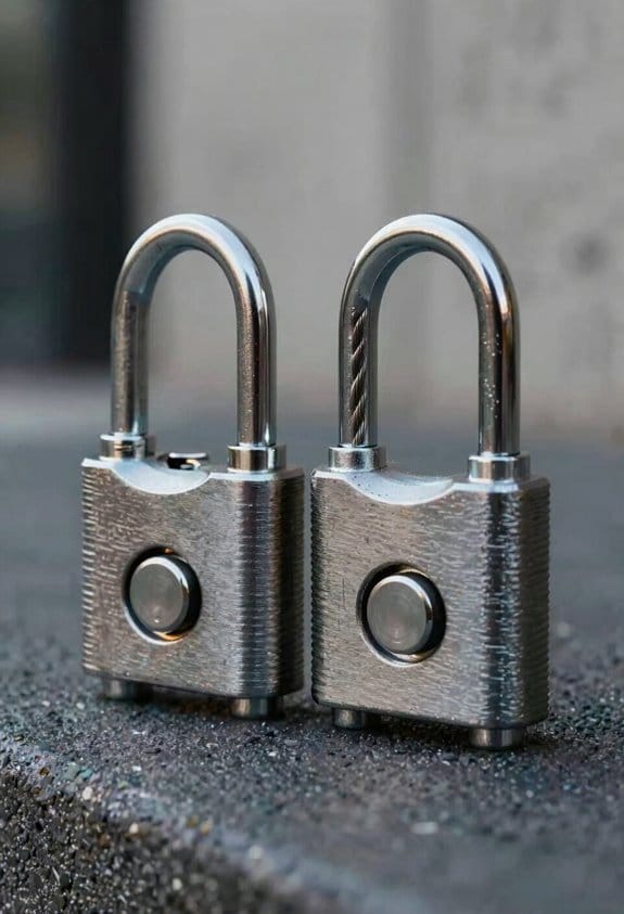 disc lock with cable