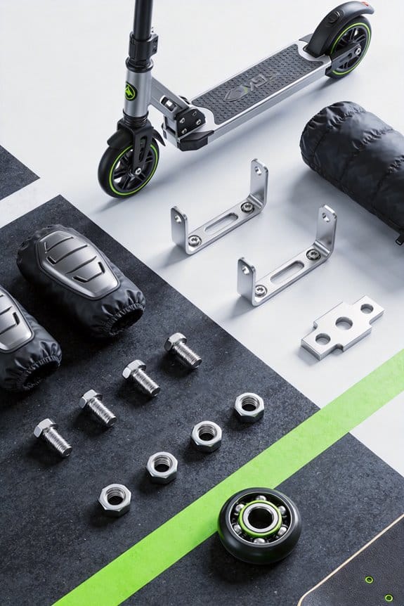durable rust resistant scooter hardware