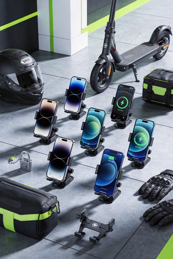 electric scooter phone holder roundup