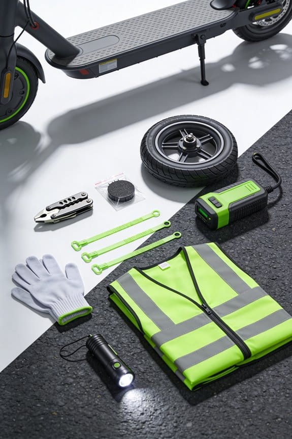 essential e scooter emergency kit