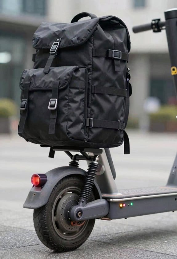 The Impact of Added Luggage Weight on E-Scooter Range and Suspension 4 extra weight reduces range