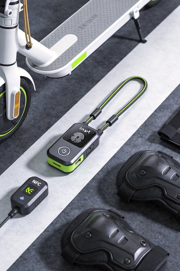 The Rise of Fingerprint and Smart NFC Locks for Electric Scooters 6 fingerprint and nfc locks