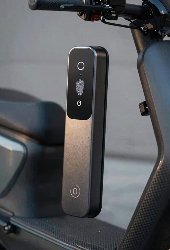 The Rise of Fingerprint and Smart NFC Locks for Electric Scooters 4 fingerprint and nfc smart lock