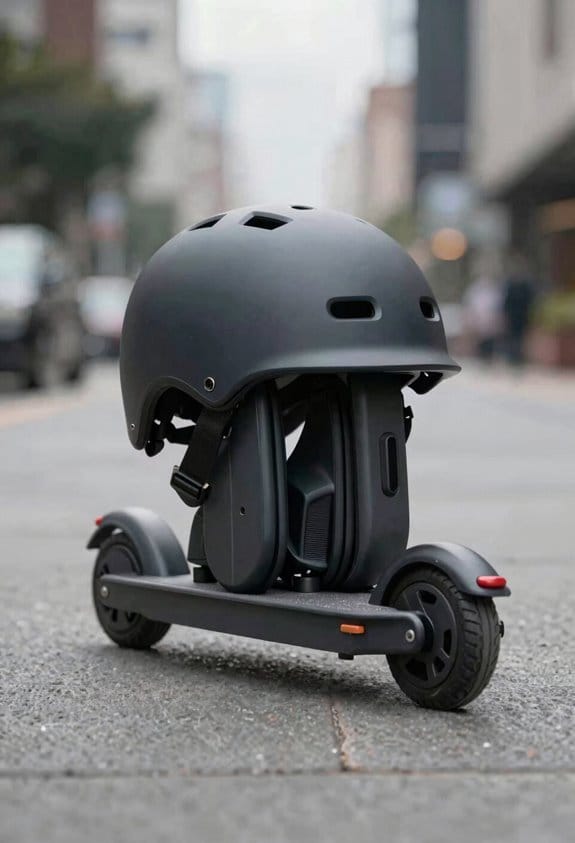 Market Trends: Why E-Scooter Security Gear Is Prioritizing Portability 1 foldable lightweight commuter helmet