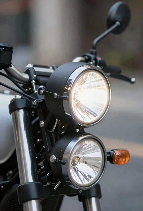 helmet mounted 350 lumen widebeam illumination