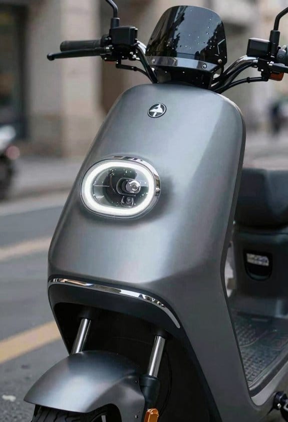 improve e scooter nighttime visibility
