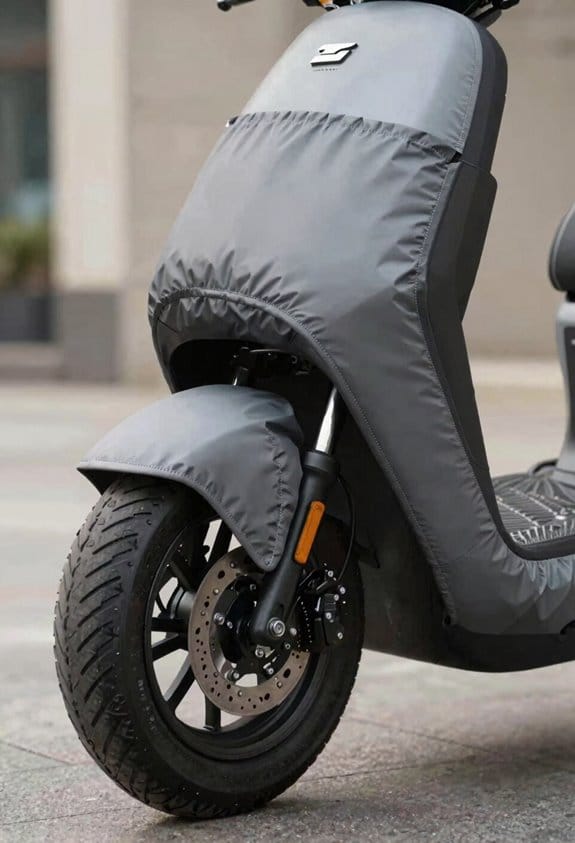 inflatable leg cover wind control