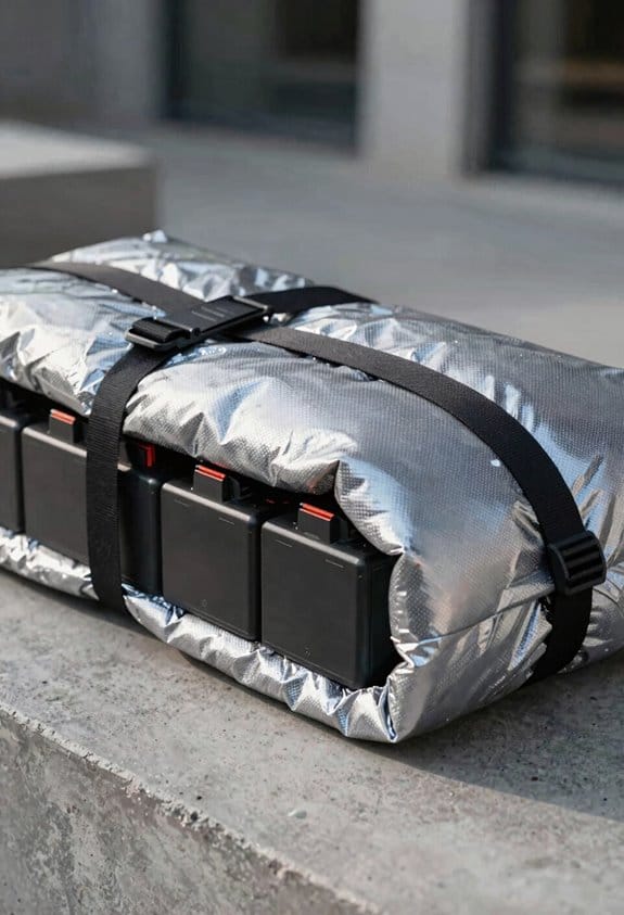 insulated scooter battery blanket specifications