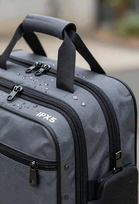 ipx5 sealed waterproof seams