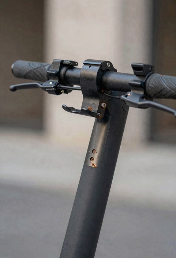 light rust proof scooter mount