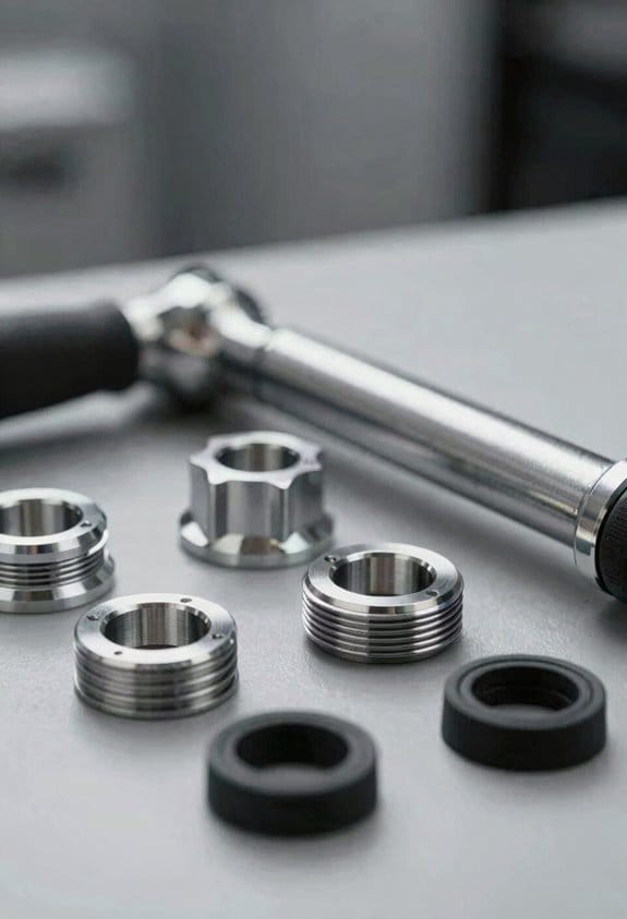 match spacer size and finish