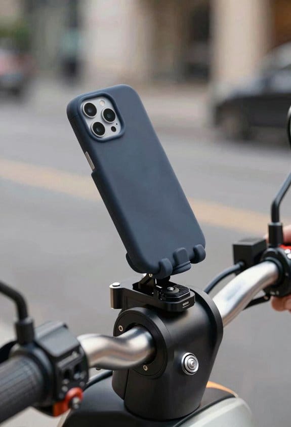 one handed magnetic silicone phone holder