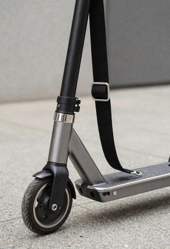 How Shoulder Straps Make Heavy Commuter Scooters Easier to Carry 1 padded shoulder scooter carry