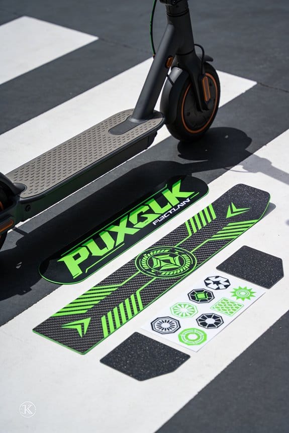Why Deck Decals and Grip Tape Art Are Trending in 2026 Micro-Mobility 8 personalized skateboard and scooter decals