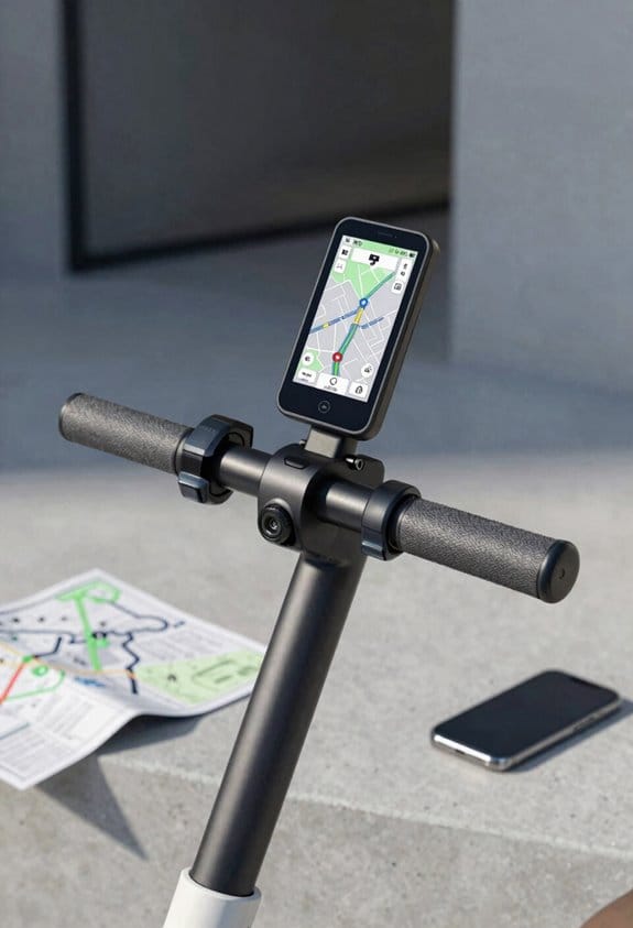How to Read GPS Safely While Riding a Standing Electric Scooter 1 plan route enable contingencies