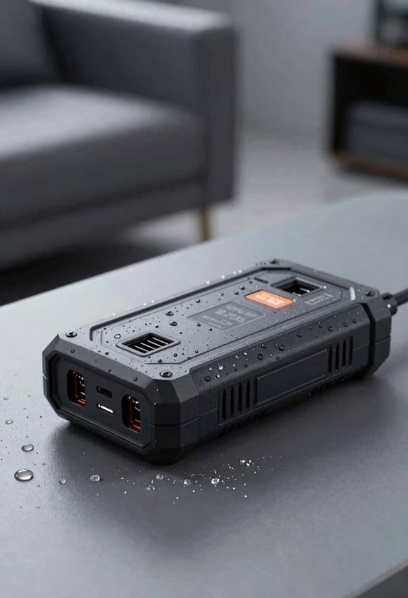 protect jump starter from extremes