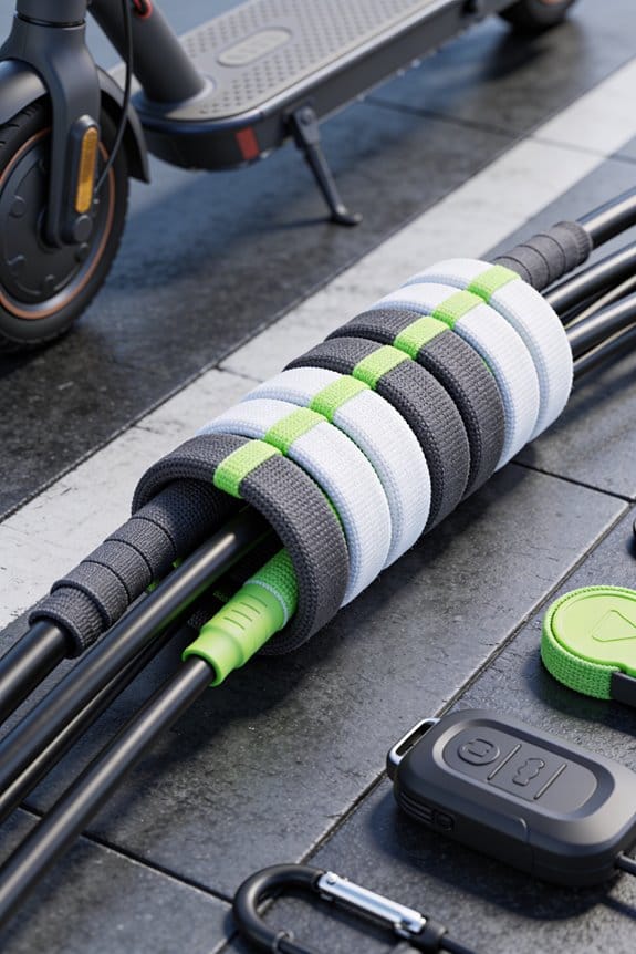 protective decorative scooter cable wraps