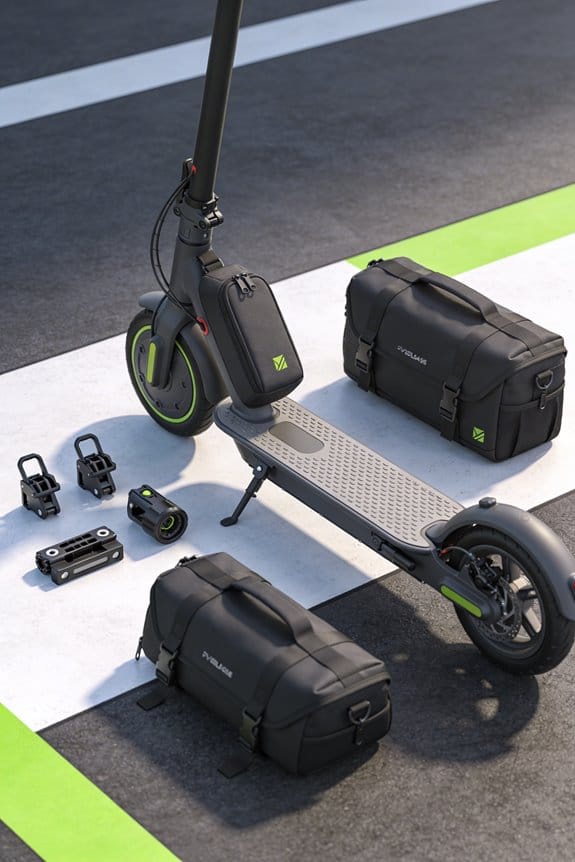 The Mechanics of Quick-Release Storage Systems for E-Scooters 1 quick release e scooter storage