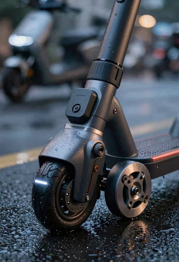Weather Gear Trends: Adapting Electric Scooters for Year-Round Use 2 rain ready lights theft deterrents