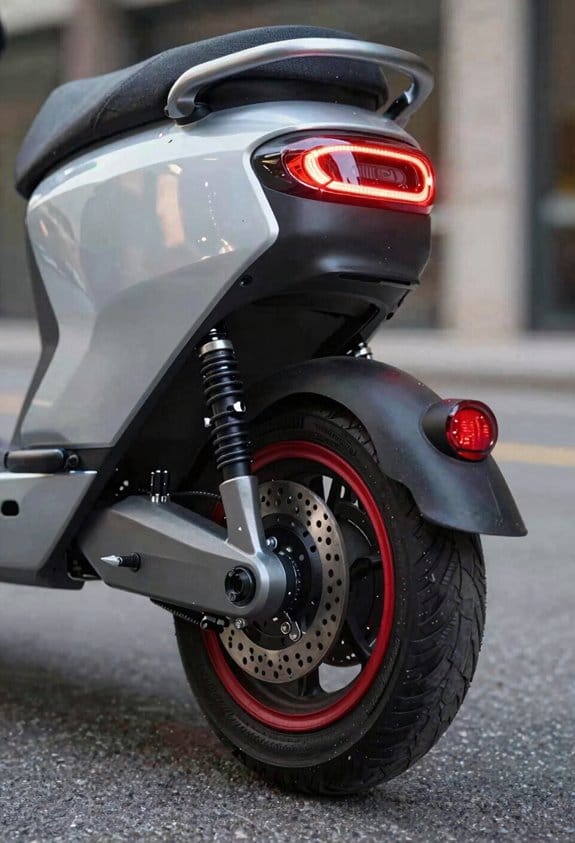 The Evolution of Brake Light Technology in Modern Electric Scooters 2 regenerative powered led brake light