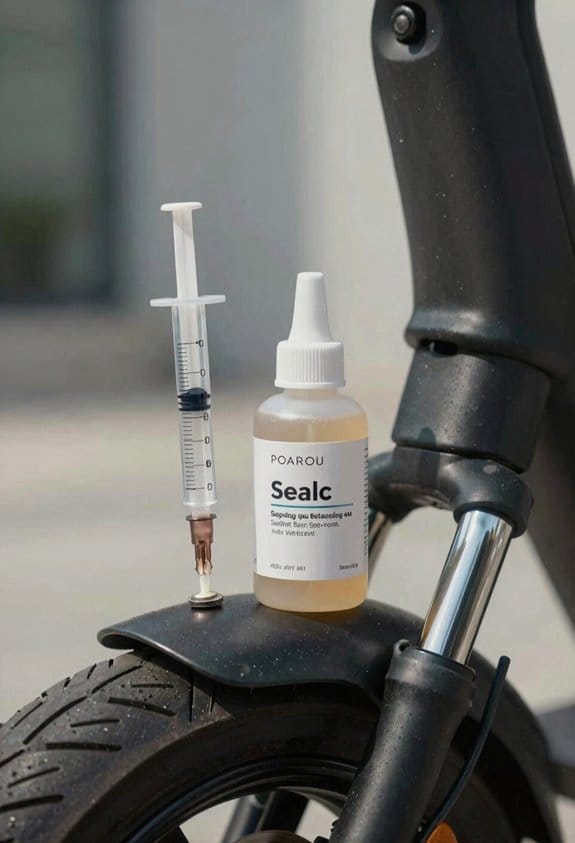 How Tire Slime and Sealants Work to Prevent Flats Mid-Ride 2 right sized seasonal sealant dosing