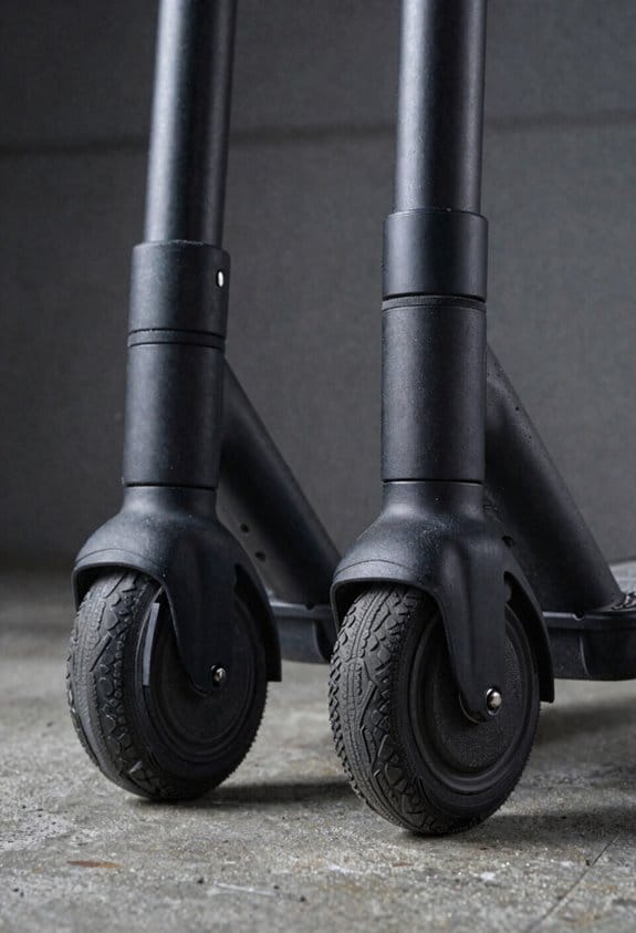 The Rise of Vertical Wall Mounts for Apartment E-Scooter Storage 2 rubber coated versus padded protection