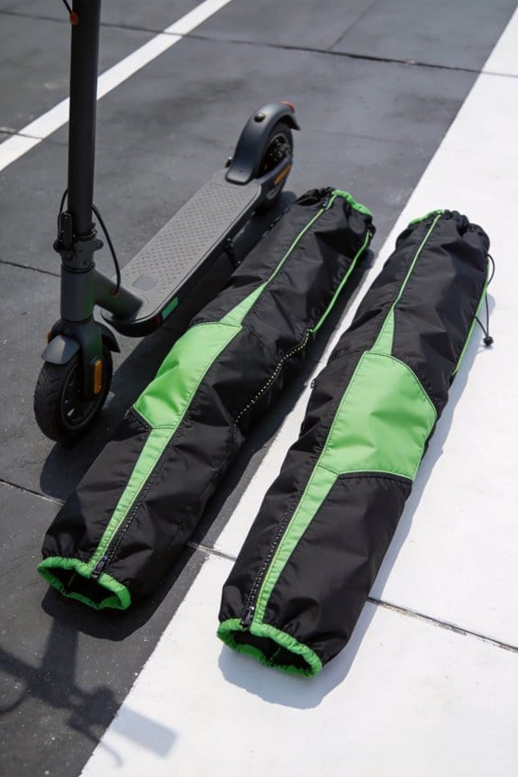 scooter leg windproof aerodynamics