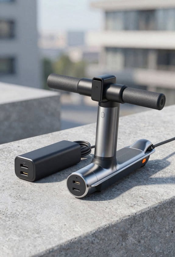 scooter mounted usb power hub