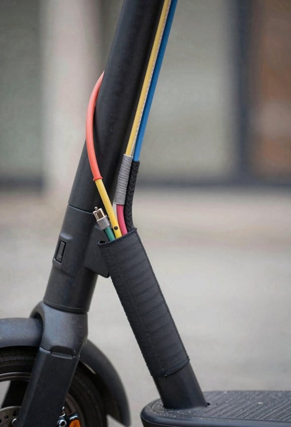 silicone coated cable wraps prevent