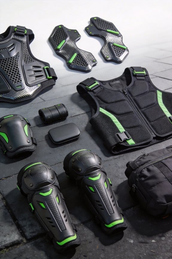 slim impact resistant scooter protection