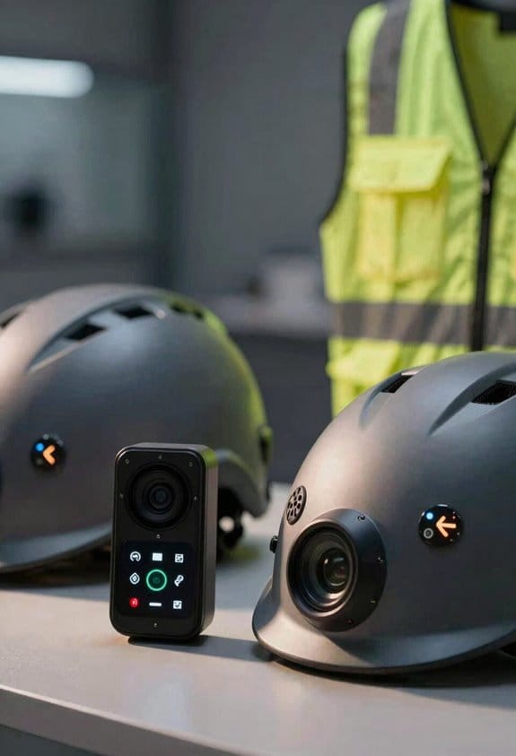 smart helmet and vest sensors
