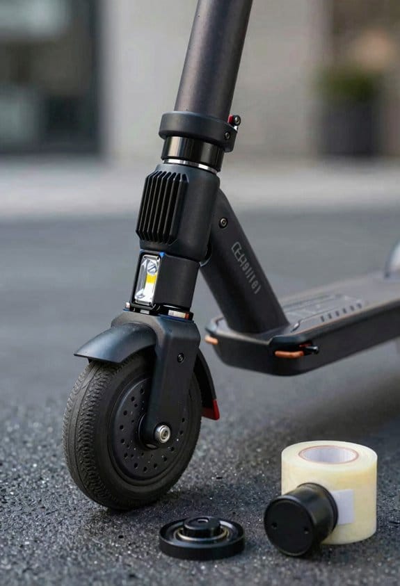 thermally sealed waterproof scooter headlight