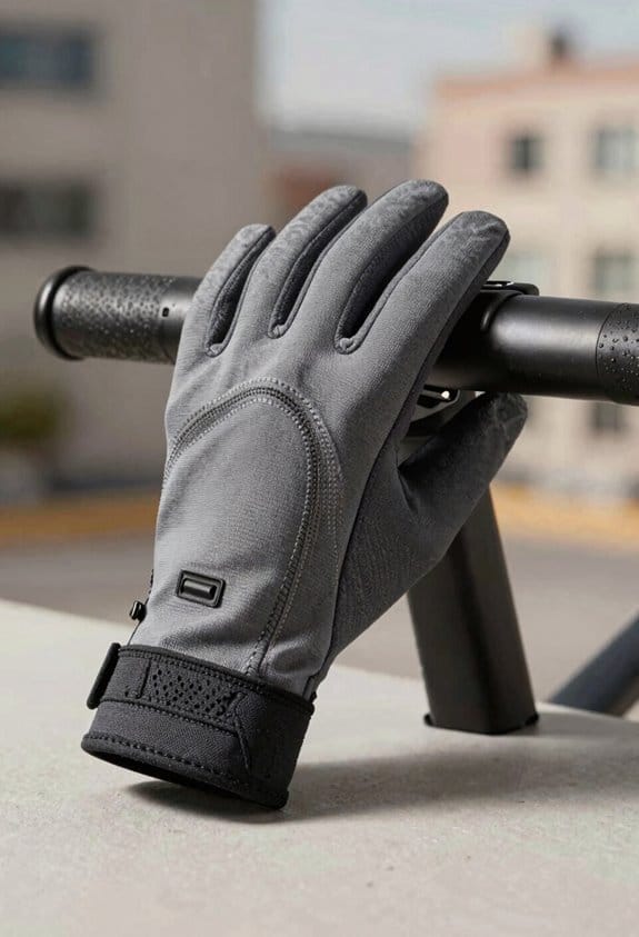 thin silicone grip polyester liner