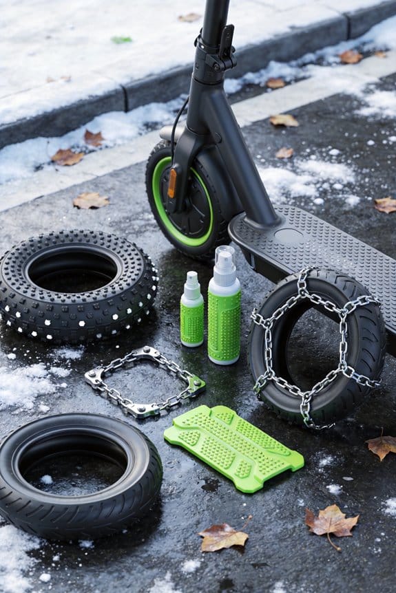 tire prep for slippery conditions