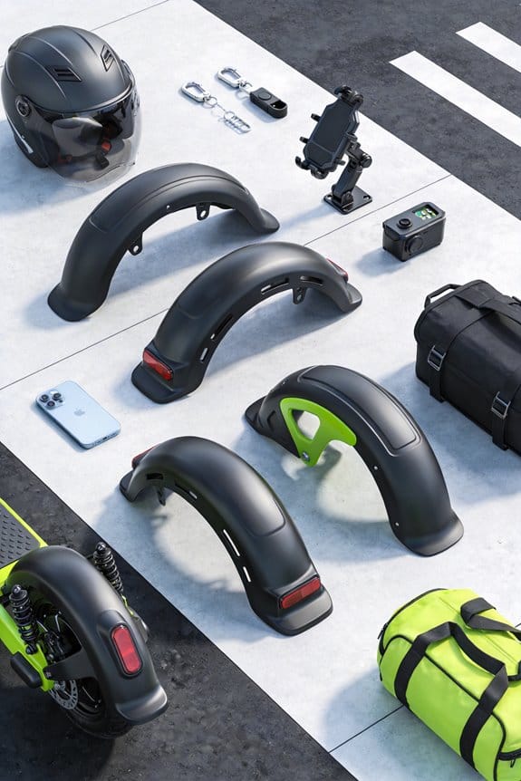 top electric scooter fenders