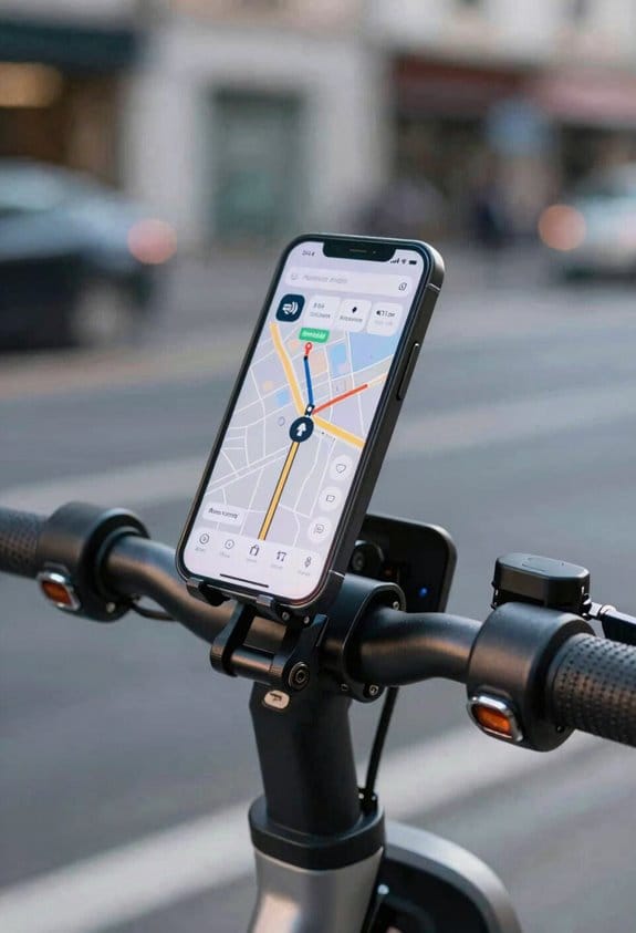 How to Read GPS Safely While Riding a Standing Electric Scooter 2 turn by turn audio scooter navigation