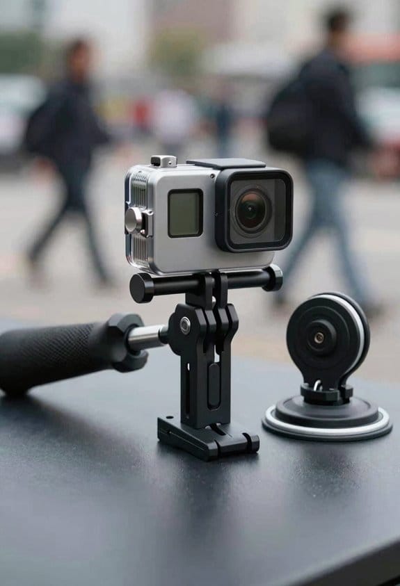 vibration isolated quick release weatherproof mounting