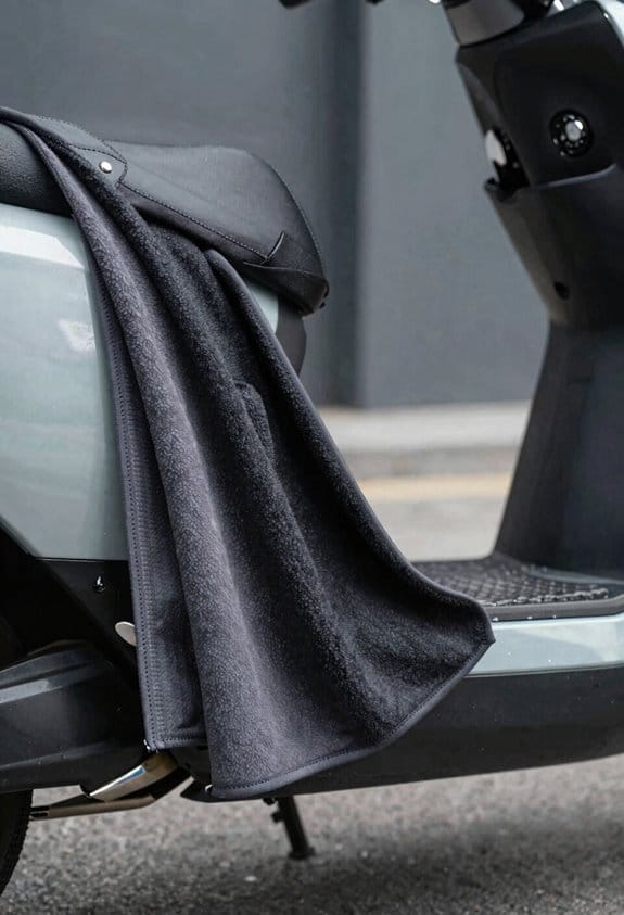 waterproof polyester with fleece