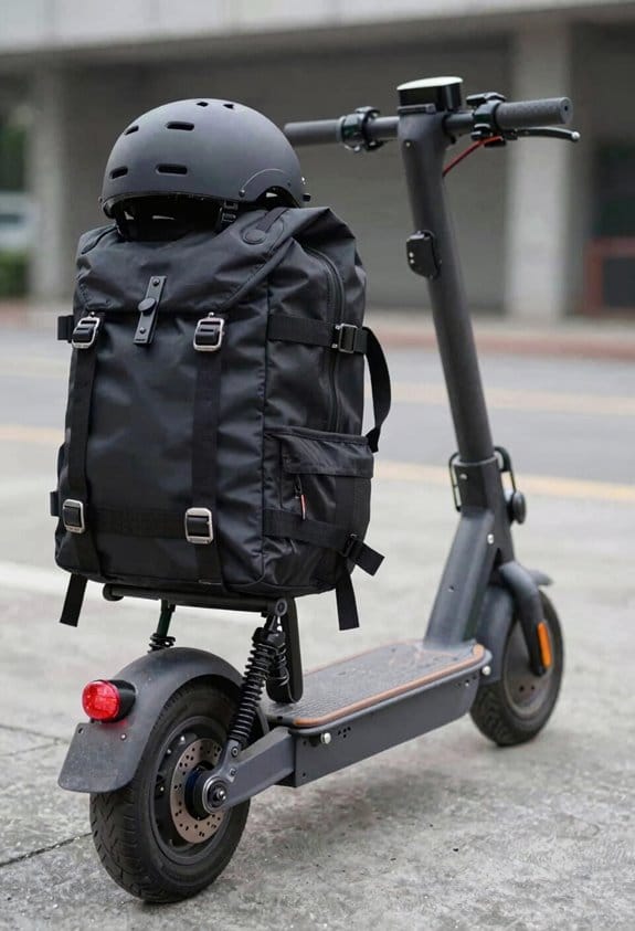 The Impact of Added Luggage Weight on E-Scooter Range and Suspension 1 weight increases drain range