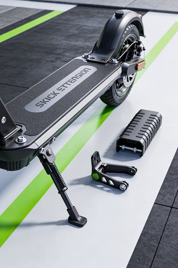 wider adjustable kickstand base